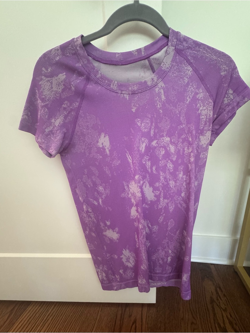 lululemon athletica Lavender Purple Short-Sleeve Active Tee